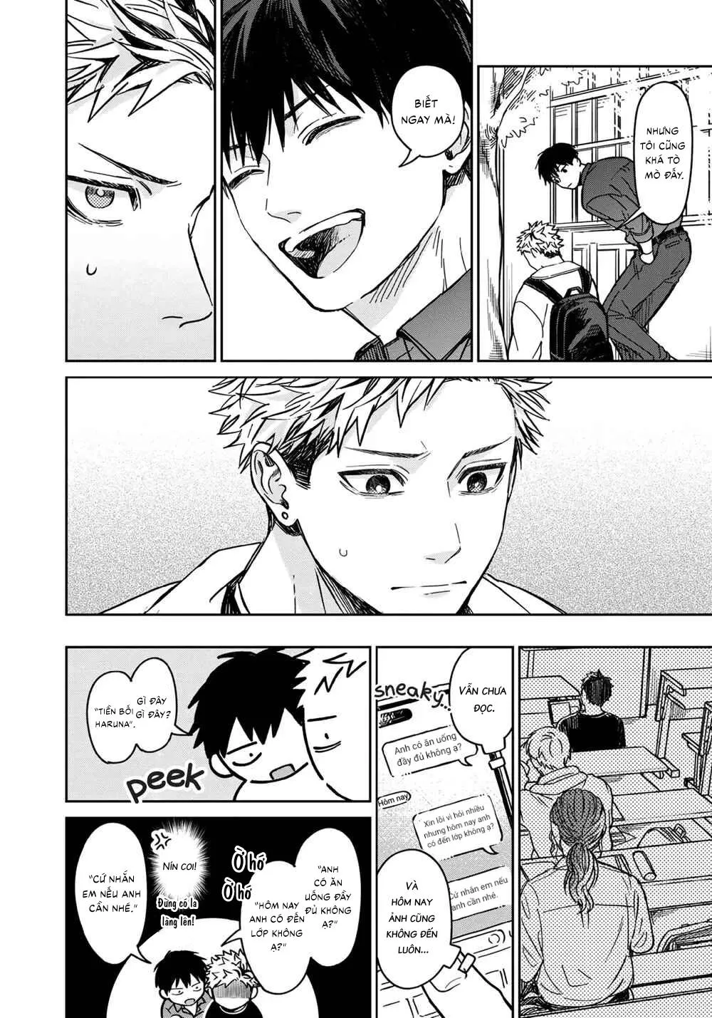 Tiền bối Enomoto không ngây thơ như thiên thần Chapter 2 Trang 6