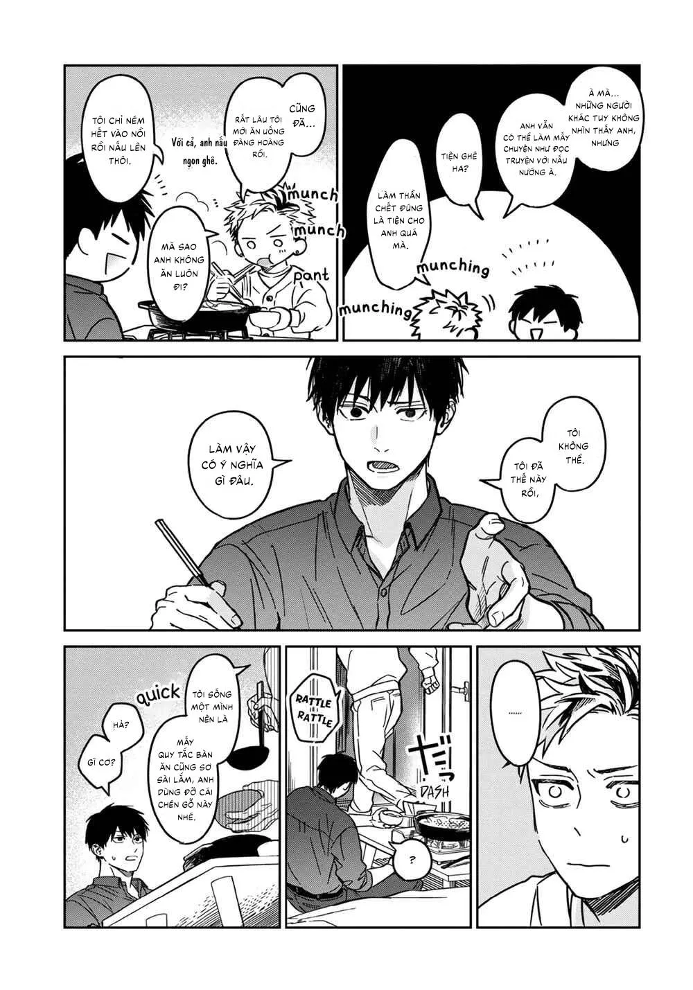 Tiền bối Enomoto không ngây thơ như thiên thần Chapter 2 Trang 18