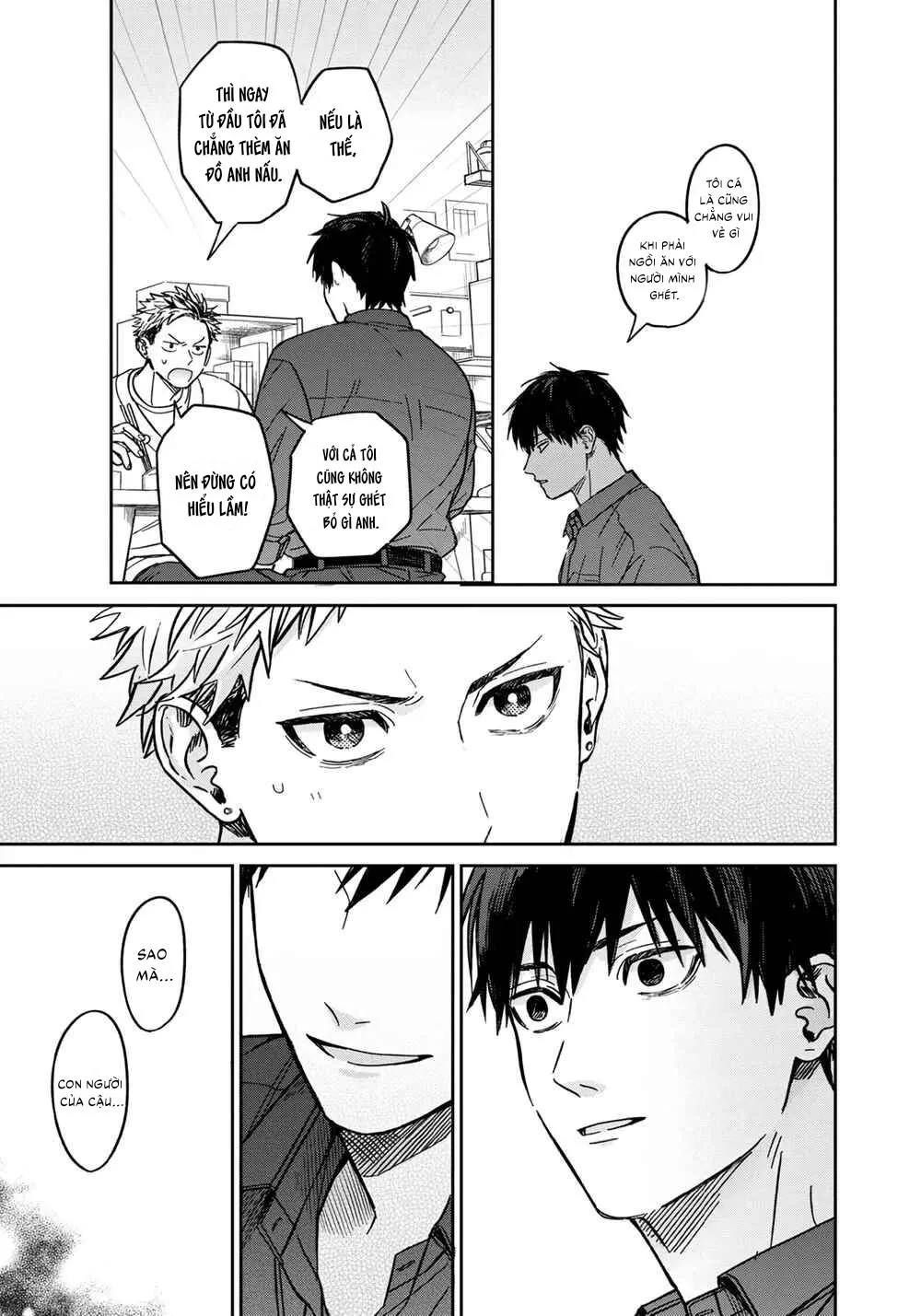 Tiền bối Enomoto không ngây thơ như thiên thần Chapter 2 Trang 21