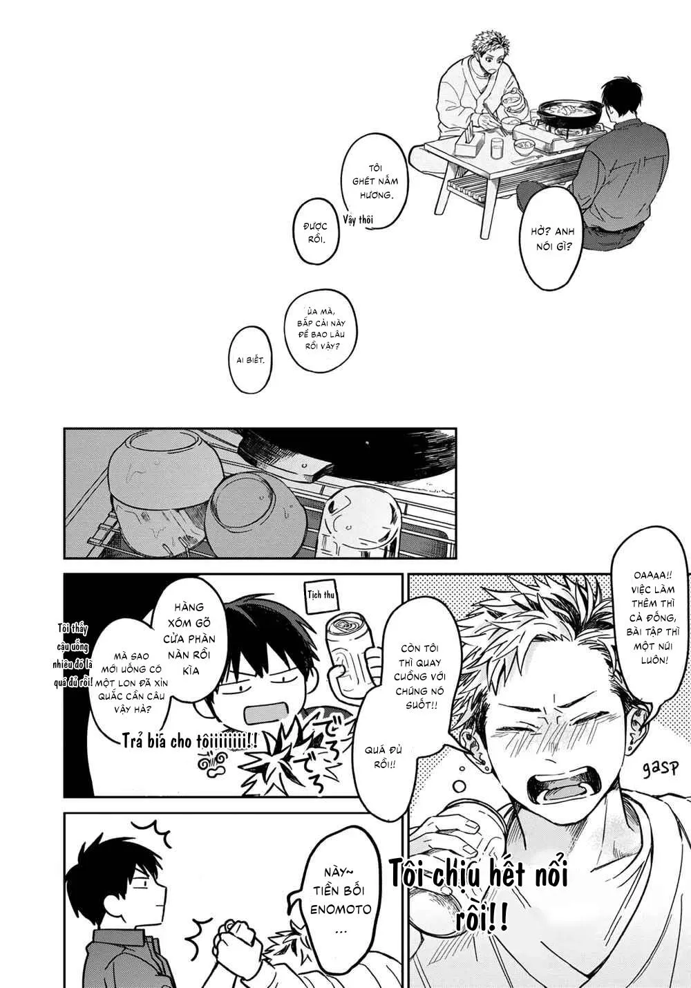 Tiền bối Enomoto không ngây thơ như thiên thần Chapter 2 Trang 22