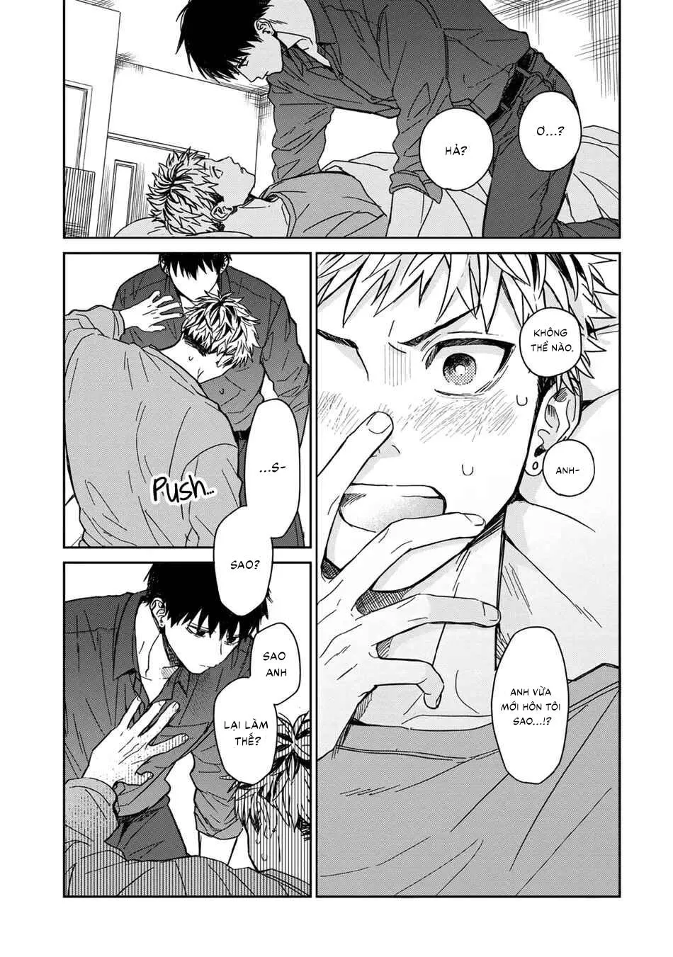 Tiền bối Enomoto không ngây thơ như thiên thần Chapter 3 Trang 6