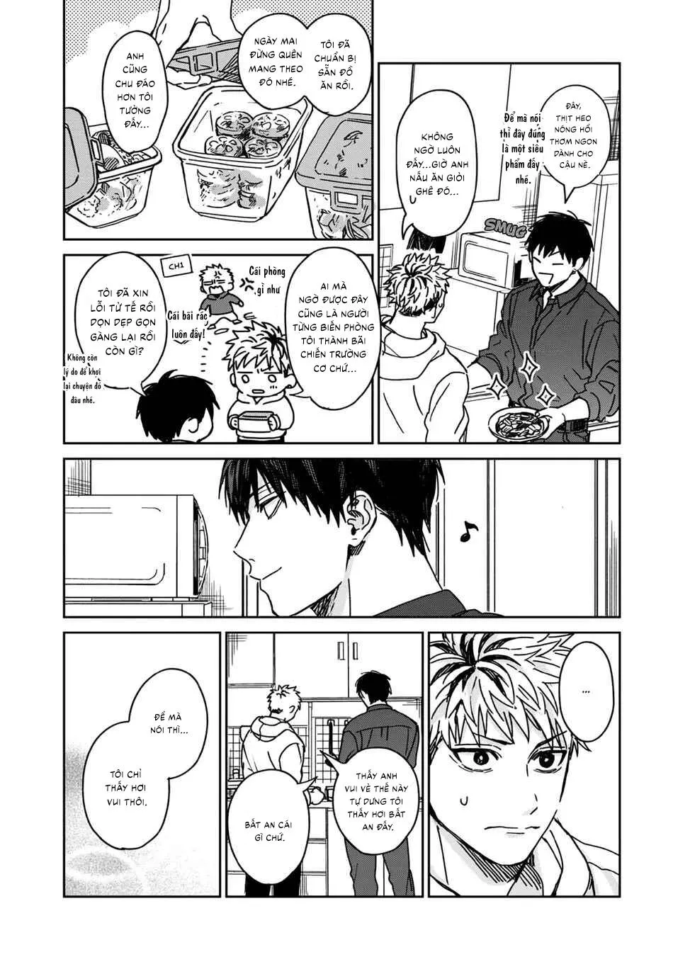 Tiền bối Enomoto không ngây thơ như thiên thần Chapter 3 Trang 10