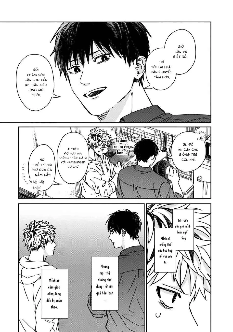 Tiền bối Enomoto không ngây thơ như thiên thần Chapter 3 Trang 11