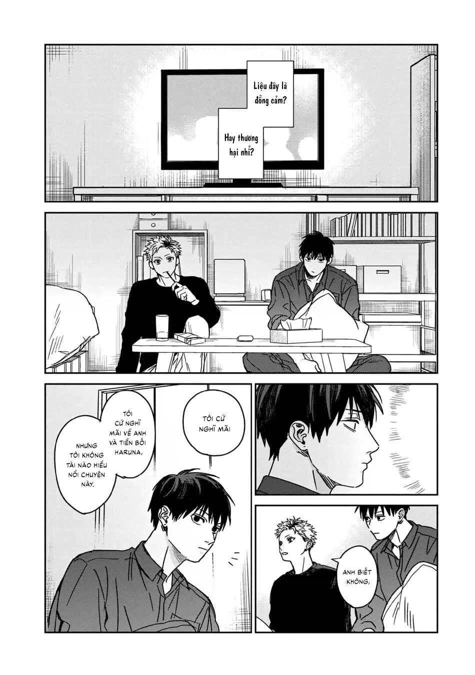 Tiền bối Enomoto không ngây thơ như thiên thần Chapter 3 Trang 12