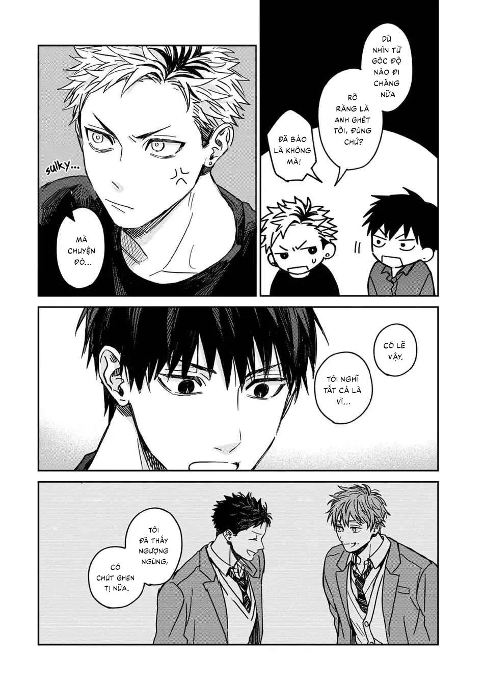 Tiền bối Enomoto không ngây thơ như thiên thần Chapter 3 Trang 15