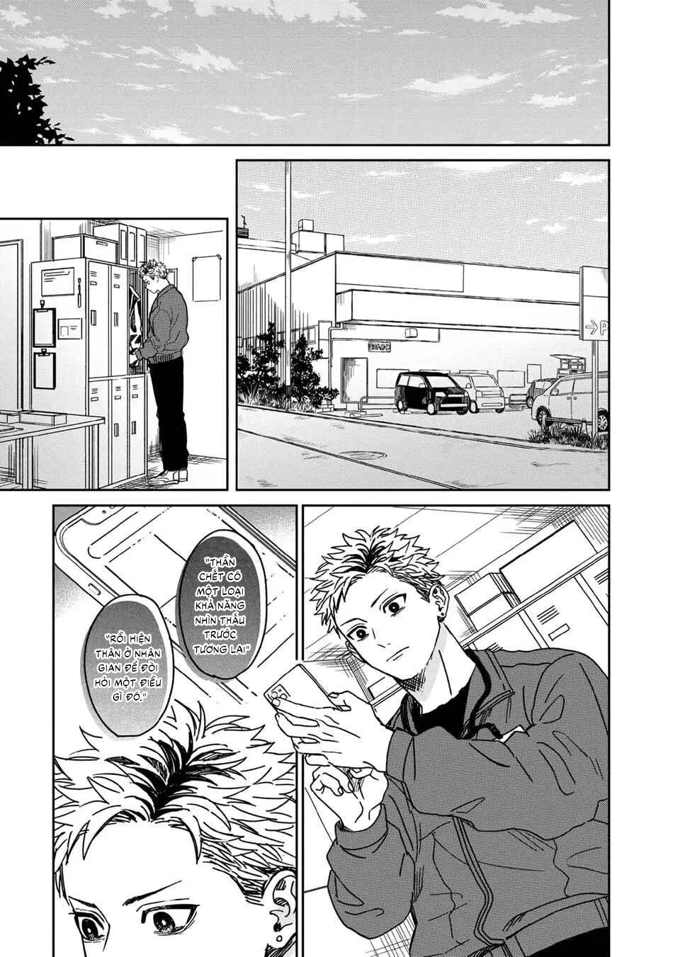 Tiền bối Enomoto không ngây thơ như thiên thần Chapter 3 Trang 23