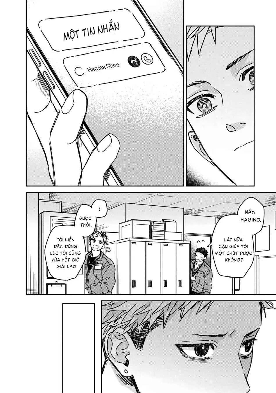 Tiền bối Enomoto không ngây thơ như thiên thần Chapter 3 Trang 24