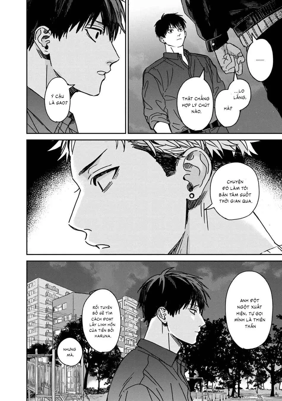 Tiền bối Enomoto không ngây thơ như thiên thần Chapter 3 Trang 26