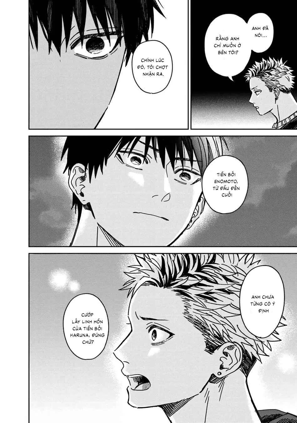 Tiền bối Enomoto không ngây thơ như thiên thần Chapter 3 Trang 28