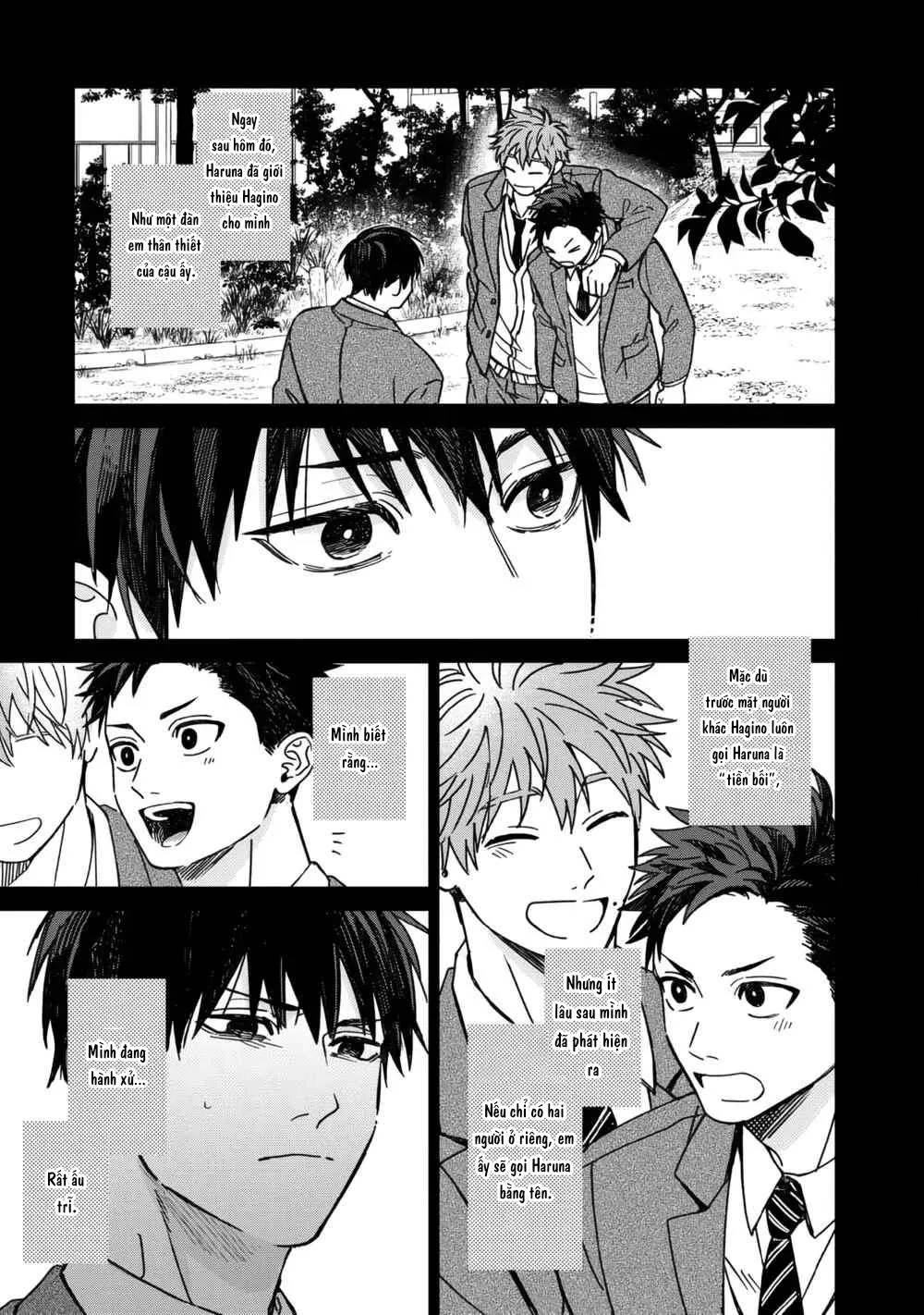 Tiền bối Enomoto không ngây thơ như thiên thần Chapter 4 Trang 3