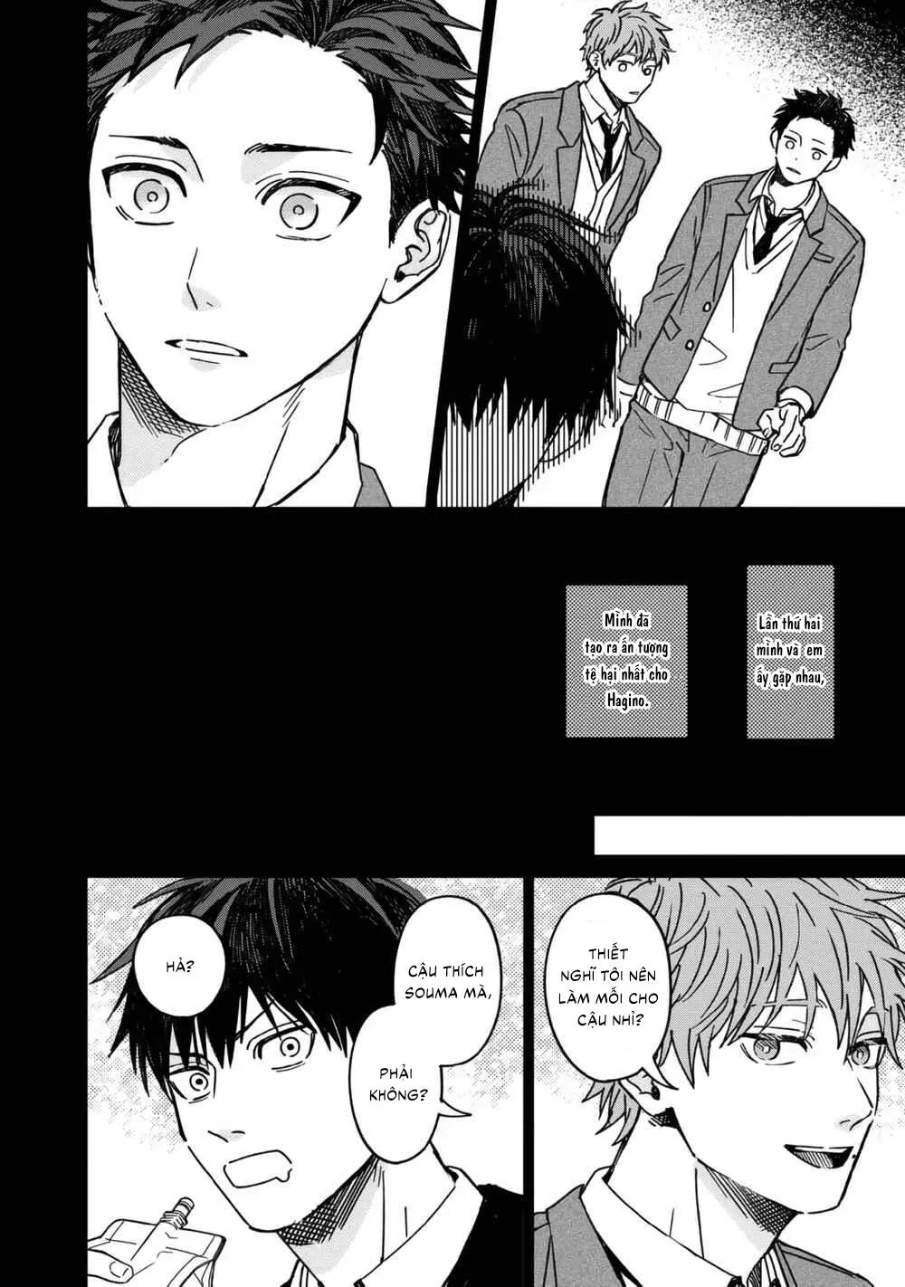 Tiền bối Enomoto không ngây thơ như thiên thần Chapter 4 Trang 4