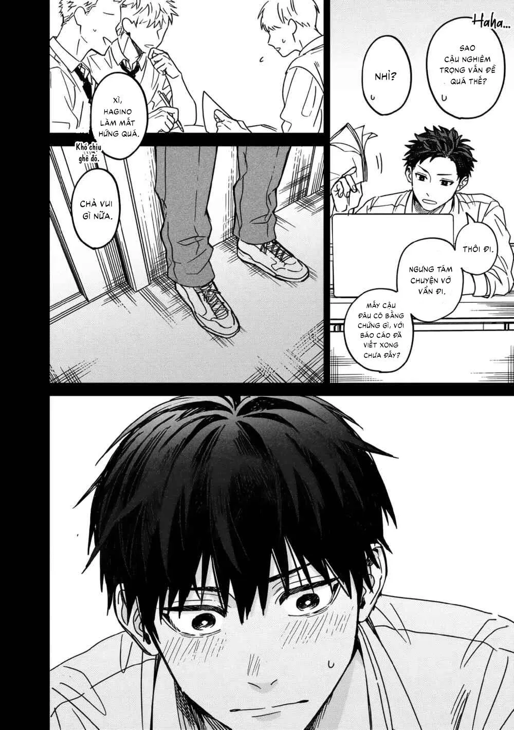 Tiền bối Enomoto không ngây thơ như thiên thần Chapter 4 Trang 10