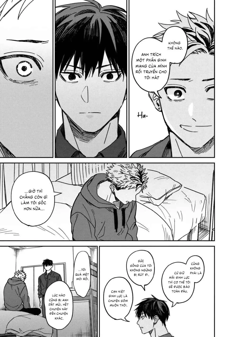 Tiền bối Enomoto không ngây thơ như thiên thần Chapter 4 Trang 21