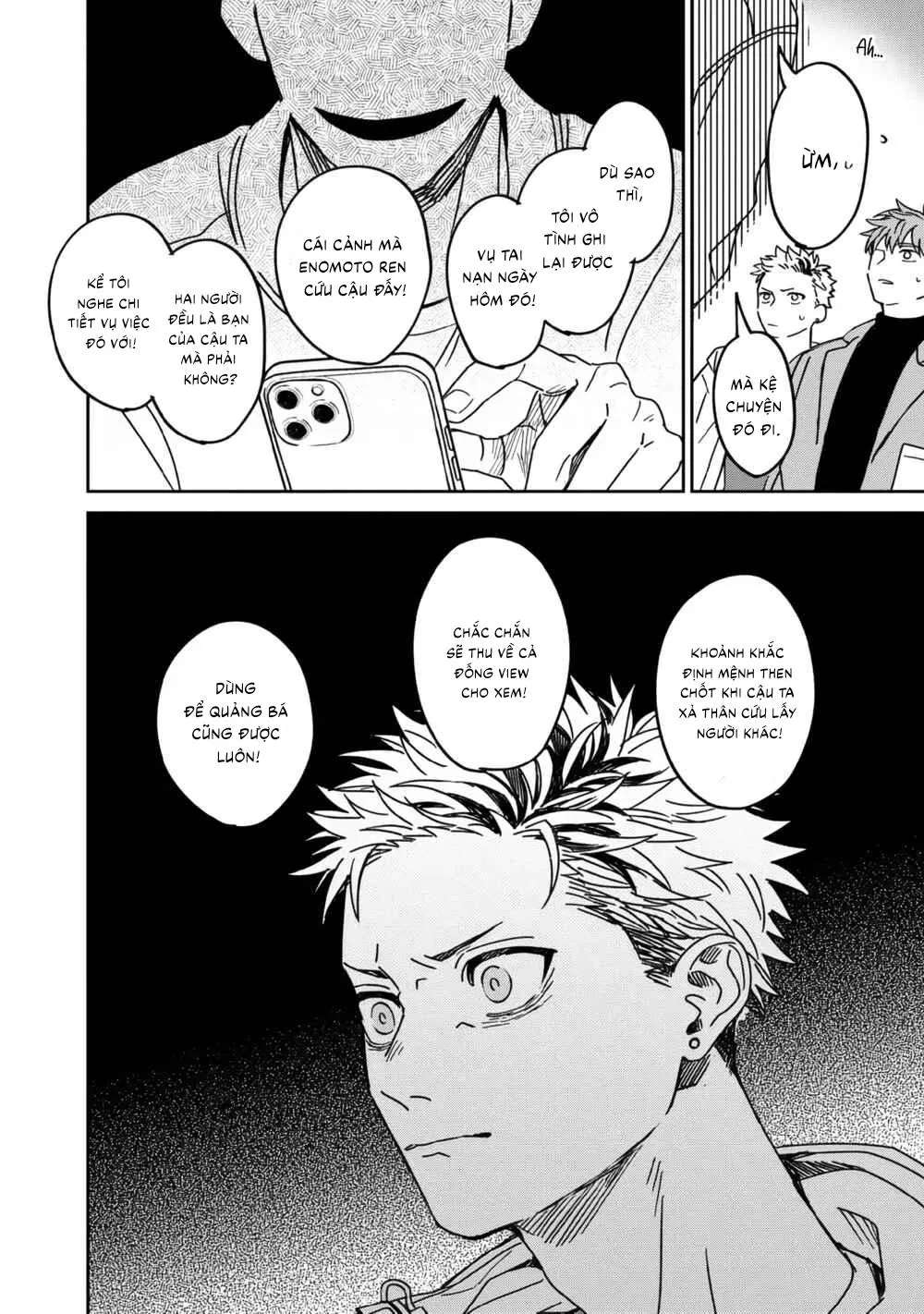 Tiền bối Enomoto không ngây thơ như thiên thần Chapter 4 Trang 30