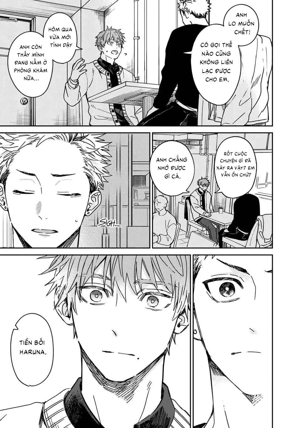 Tiền bối Enomoto không ngây thơ như thiên thần Chapter 6 Trang 3