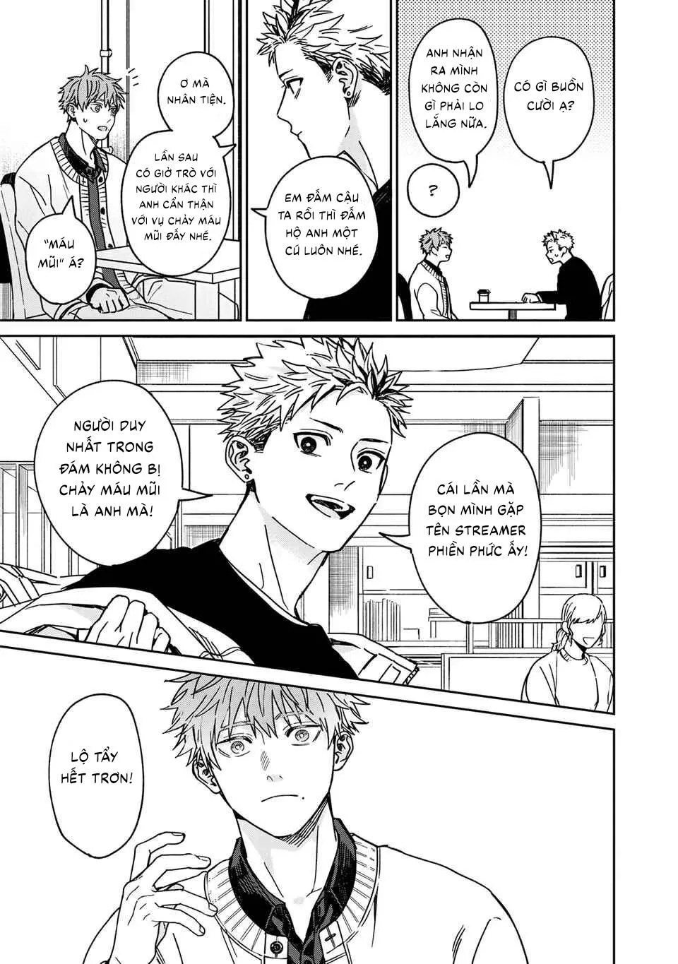 Tiền bối Enomoto không ngây thơ như thiên thần Chapter 6 Trang 15