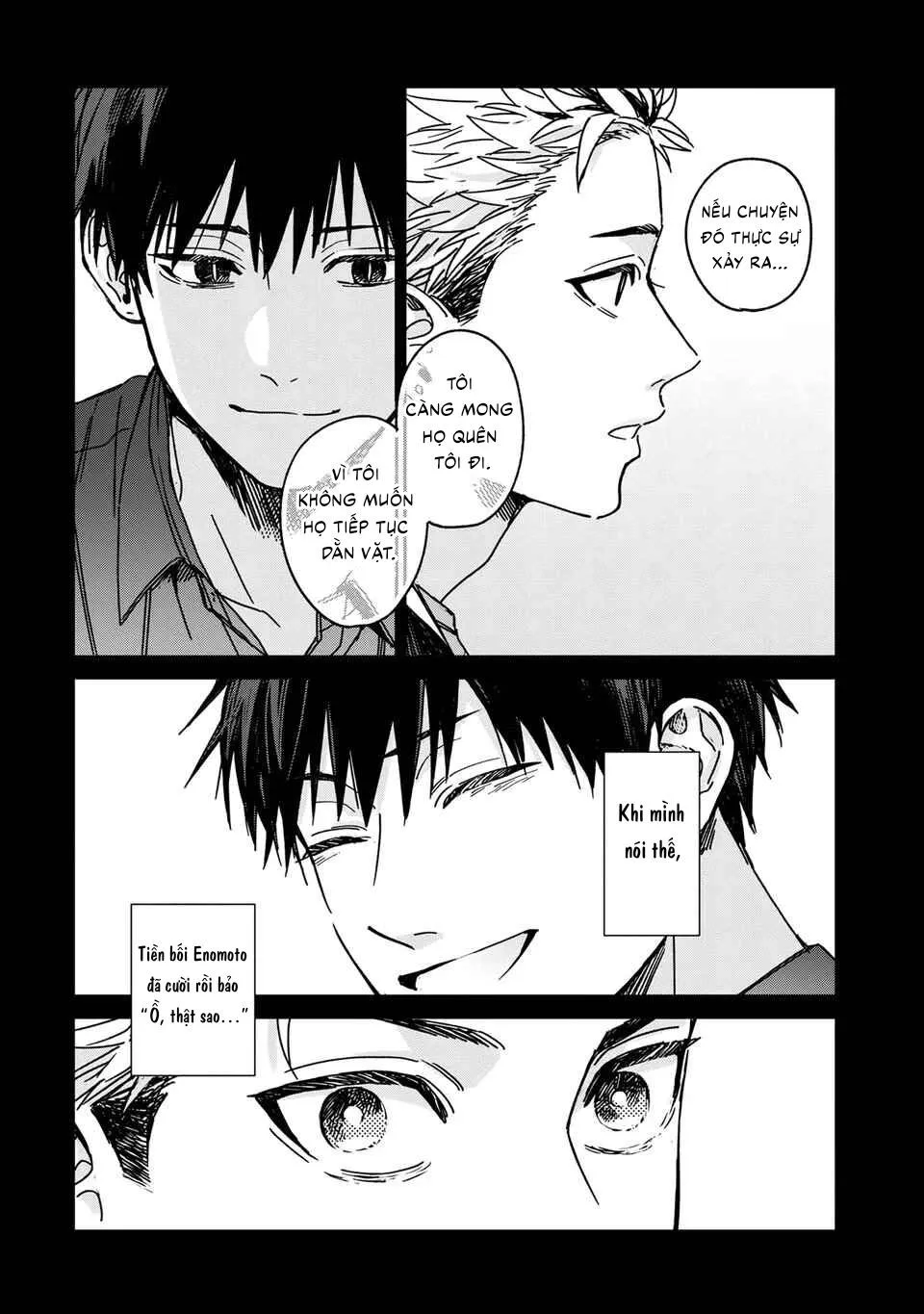 Tiền bối Enomoto không ngây thơ như thiên thần Chapter 6 Trang 19