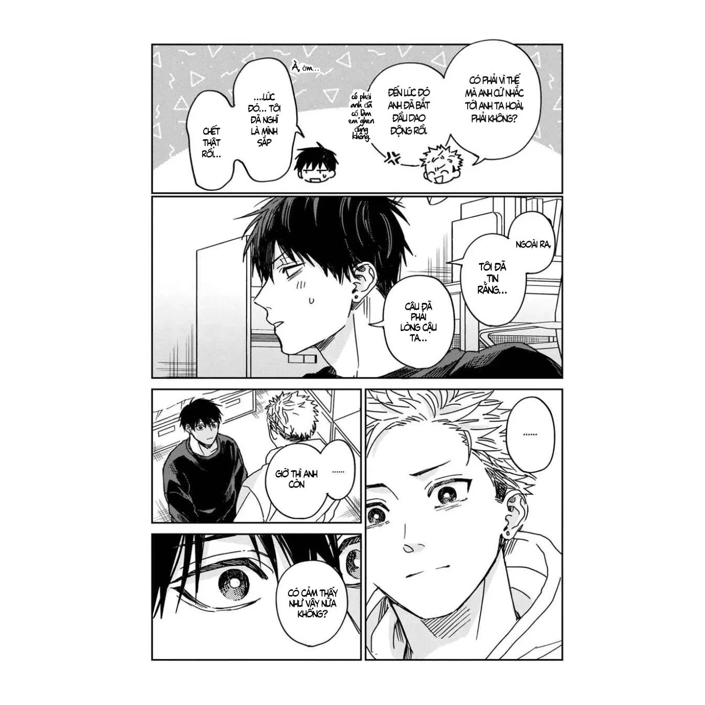 Tiền bối Enomoto không ngây thơ như thiên thần Chapter 8 Trang 4