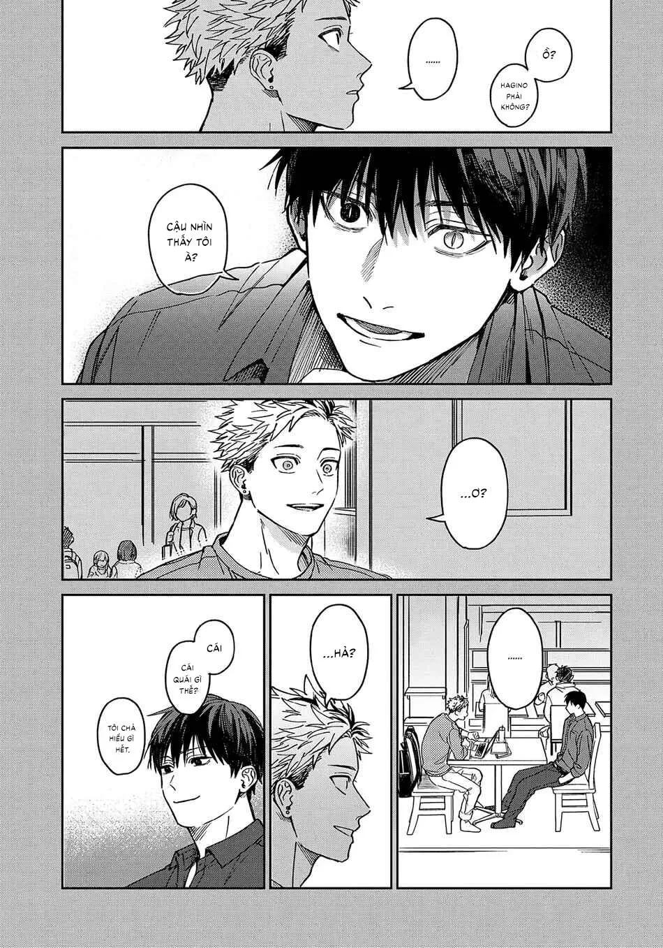 Tiền bối Enomoto không ngây thơ như thiên thần Chapter 1 Trang 8