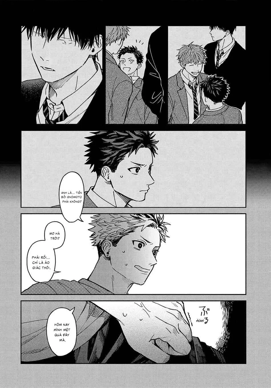 Tiền bối Enomoto không ngây thơ như thiên thần Chapter 1 Trang 9