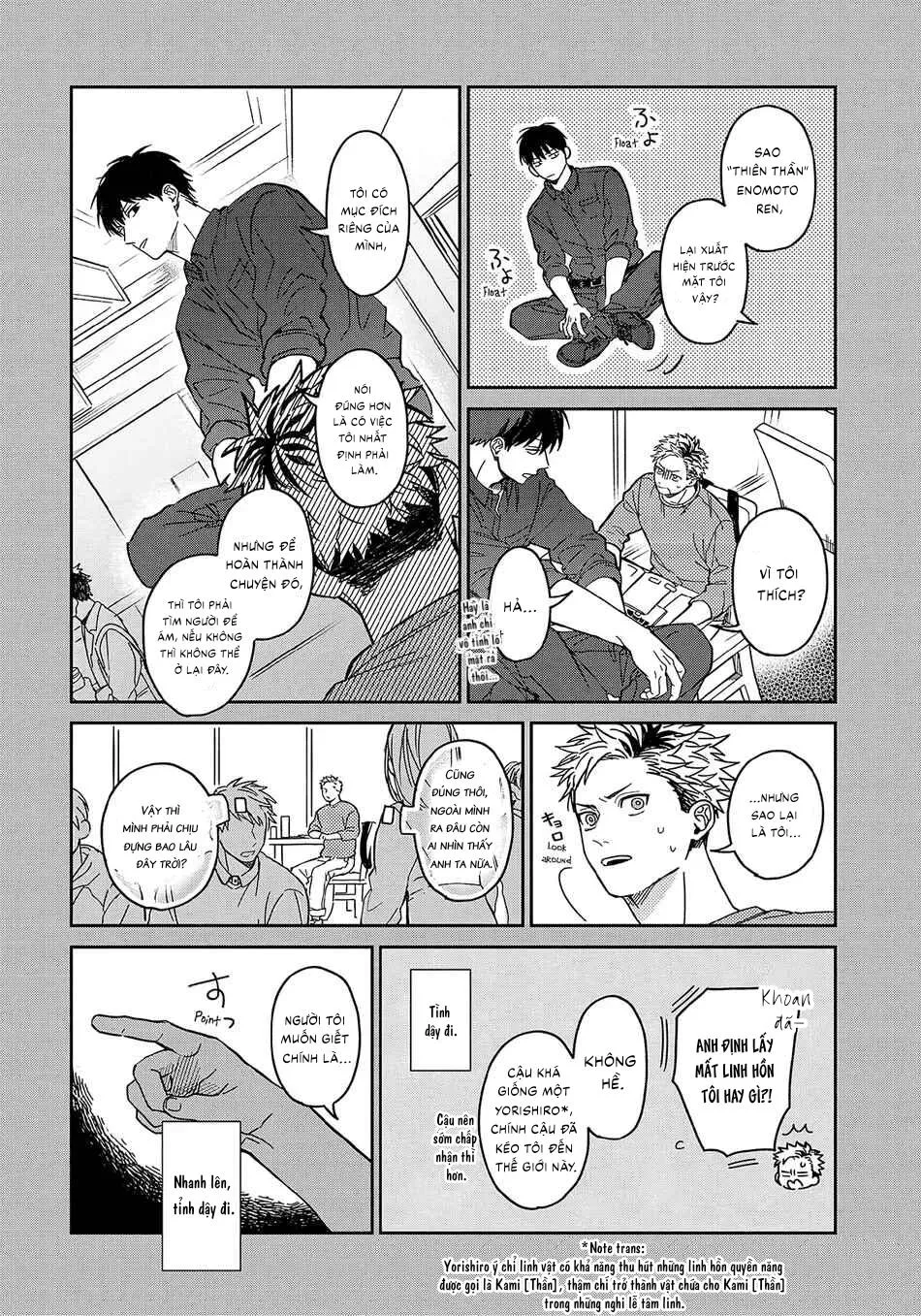 Tiền bối Enomoto không ngây thơ như thiên thần Chapter 1 Trang 17