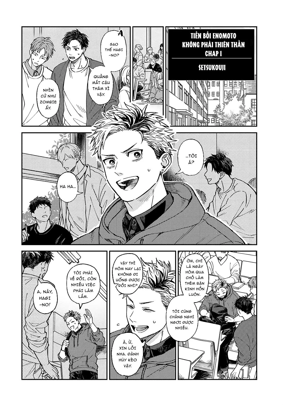 Tiền Bối Enomoto Không Phải Thiên Thần Chapter 1 Trang 3