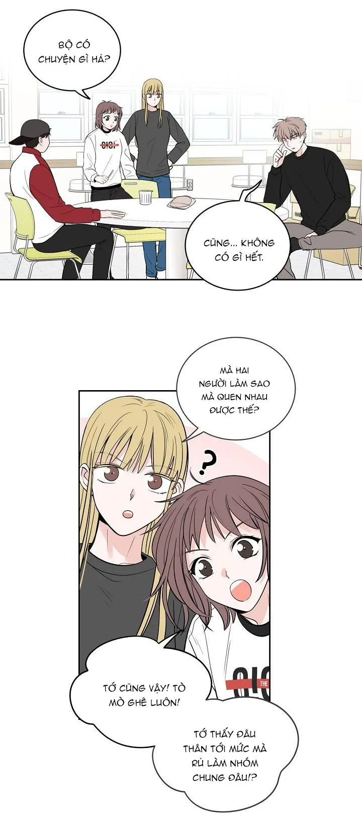 TIỀN BỐI! NÓI CHUYỆN CHÚT ĐI! Chapter 2 Trang 9