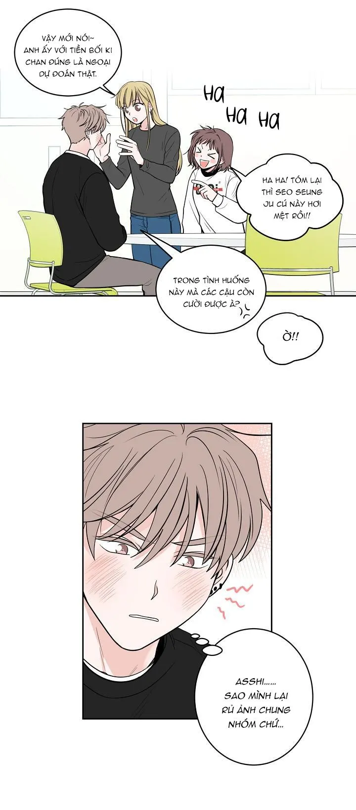 TIỀN BỐI! NÓI CHUYỆN CHÚT ĐI! Chapter 2 Trang 19