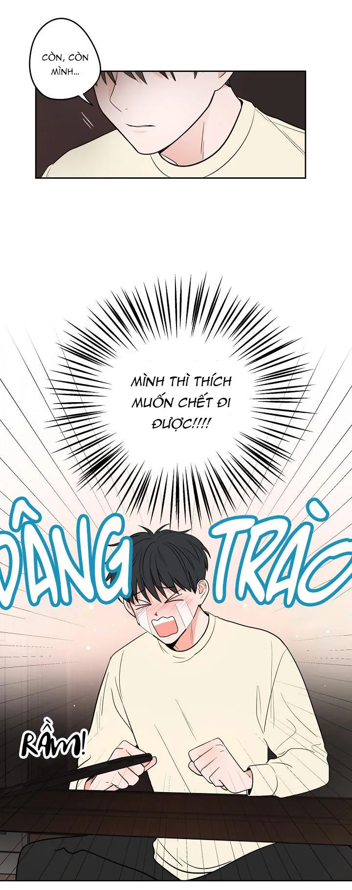 TIỀN BỐI! NÓI CHUYỆN CHÚT ĐI! Chapter 2 Trang 28