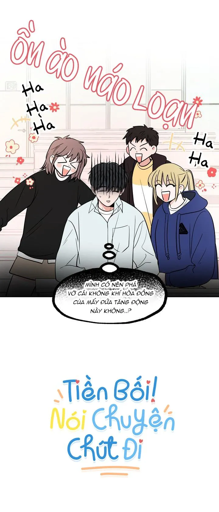 TIỀN BỐI! NÓI CHUYỆN CHÚT ĐI! Chapter 3 Trang 3