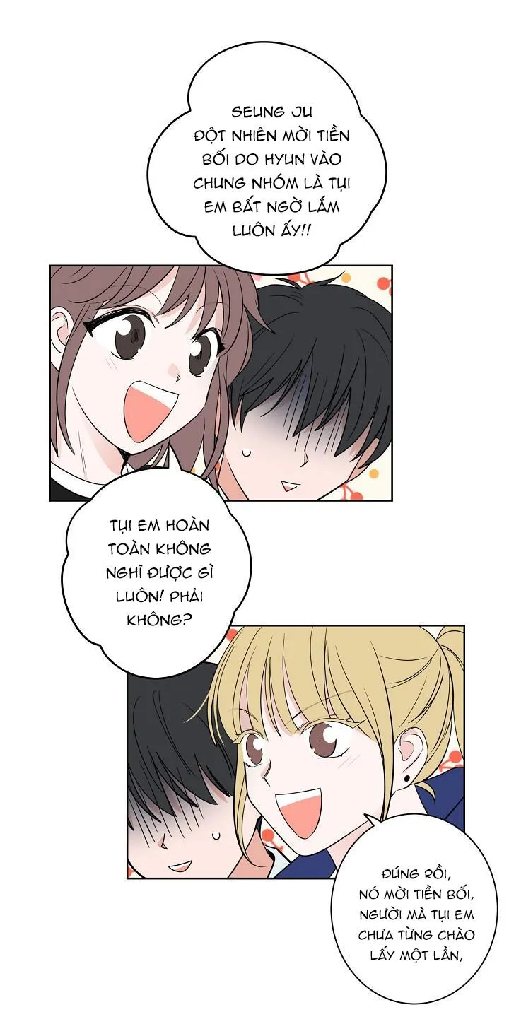 TIỀN BỐI! NÓI CHUYỆN CHÚT ĐI! Chapter 3 Trang 4