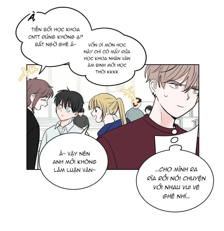 TIỀN BỐI! NÓI CHUYỆN CHÚT ĐI! Chapter 3 Trang 10