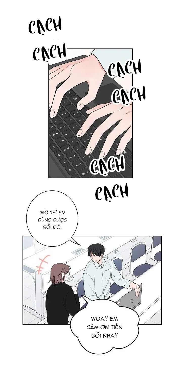 TIỀN BỐI! NÓI CHUYỆN CHÚT ĐI! Chapter 3 Trang 23