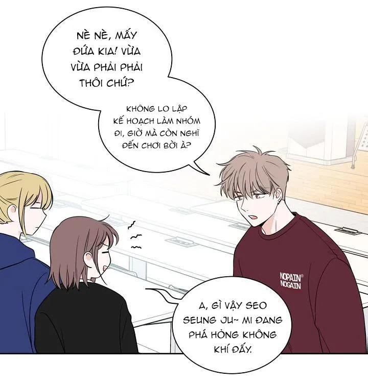 TIỀN BỐI! NÓI CHUYỆN CHÚT ĐI! Chapter 3 Trang 27