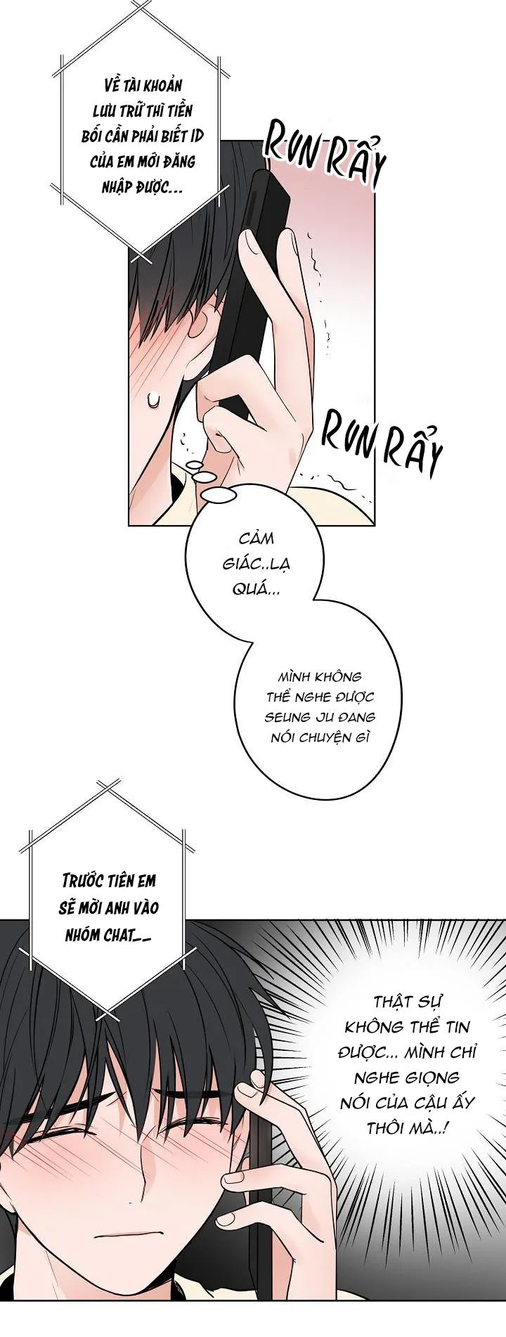 TIỀN BỐI! NÓI CHUYỆN CHÚT ĐI! Chapter 3 Trang 41