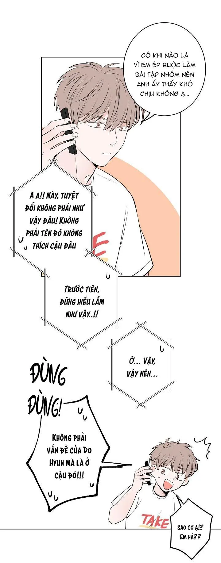 TIỀN BỐI! NÓI CHUYỆN CHÚT ĐI! Chapter 4 Trang 21