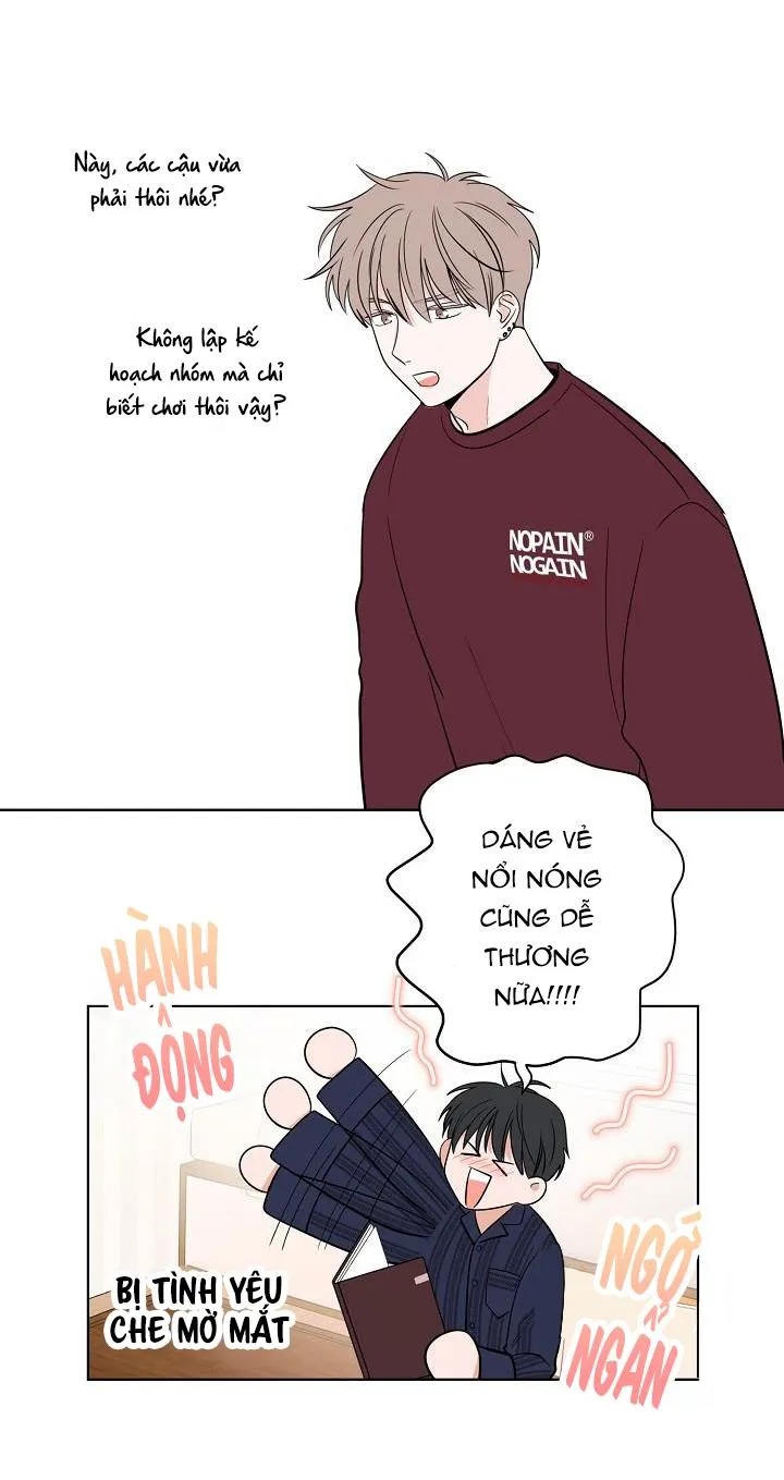 TIỀN BỐI! NÓI CHUYỆN CHÚT ĐI! Chapter 4 Trang 33