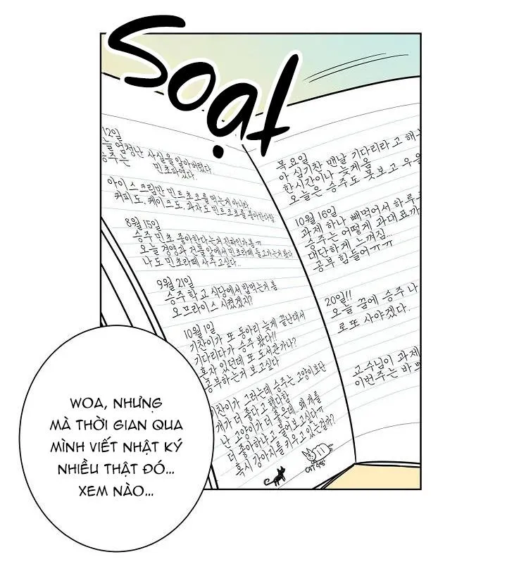 TIỀN BỐI! NÓI CHUYỆN CHÚT ĐI! Chapter 4 Trang 35