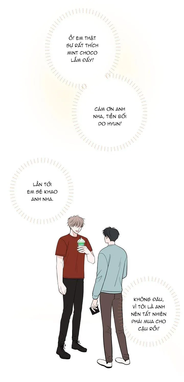 TIỀN BỐI! NÓI CHUYỆN CHÚT ĐI! Chapter 4 Trang 40