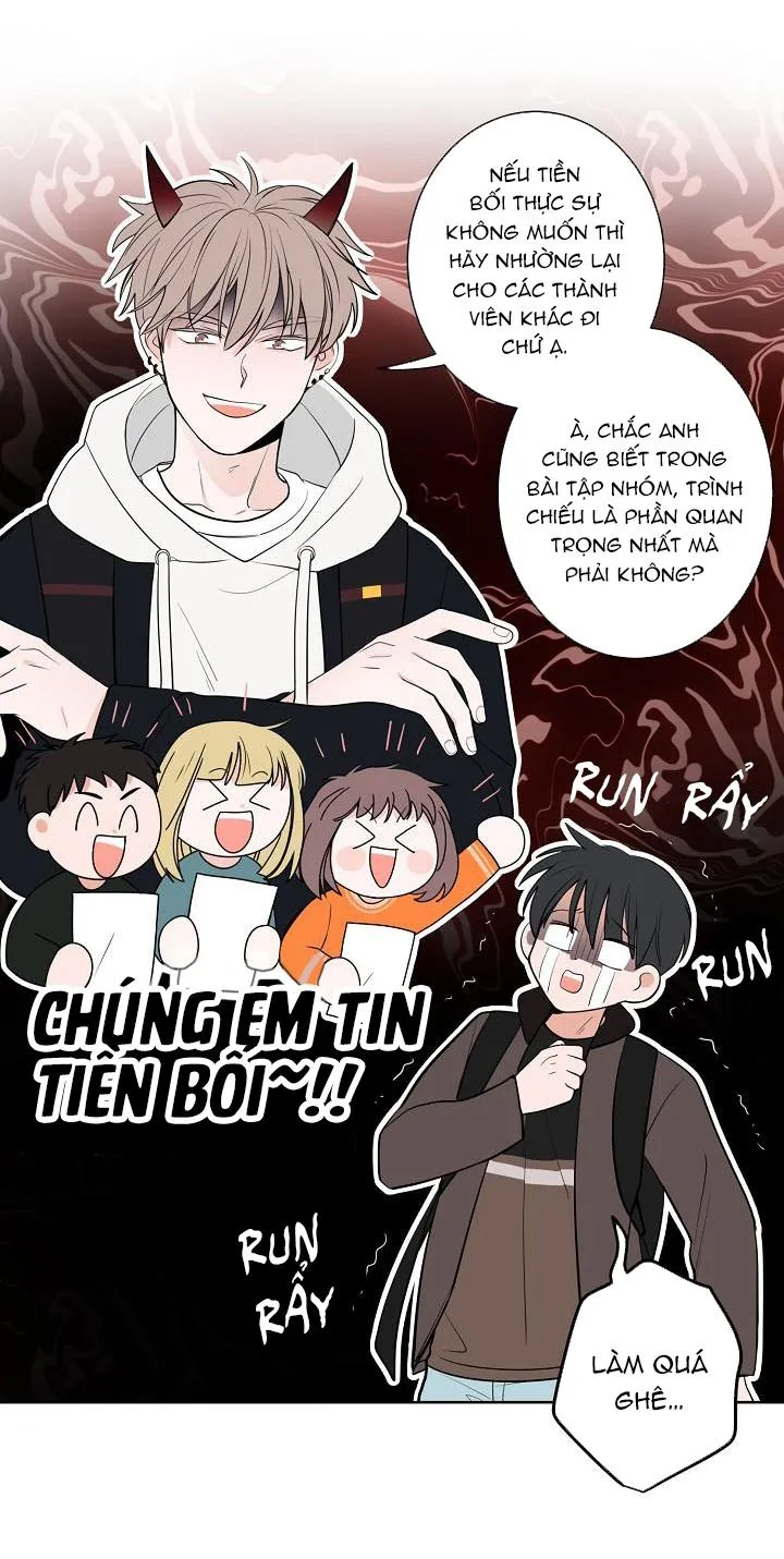 TIỀN BỐI! NÓI CHUYỆN CHÚT ĐI! Chapter 5 Trang 6