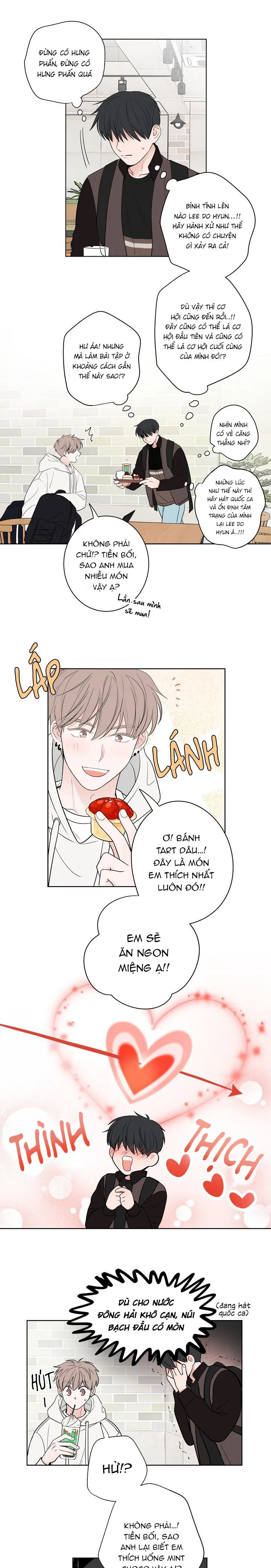 TIỀN BỐI! NÓI CHUYỆN CHÚT ĐI! Chapter 5 Trang 15