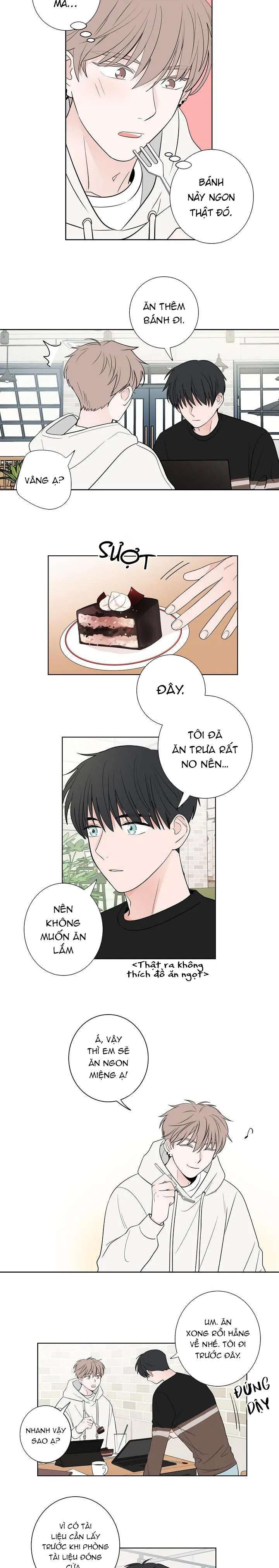 TIỀN BỐI! NÓI CHUYỆN CHÚT ĐI! Chapter 5 Trang 17