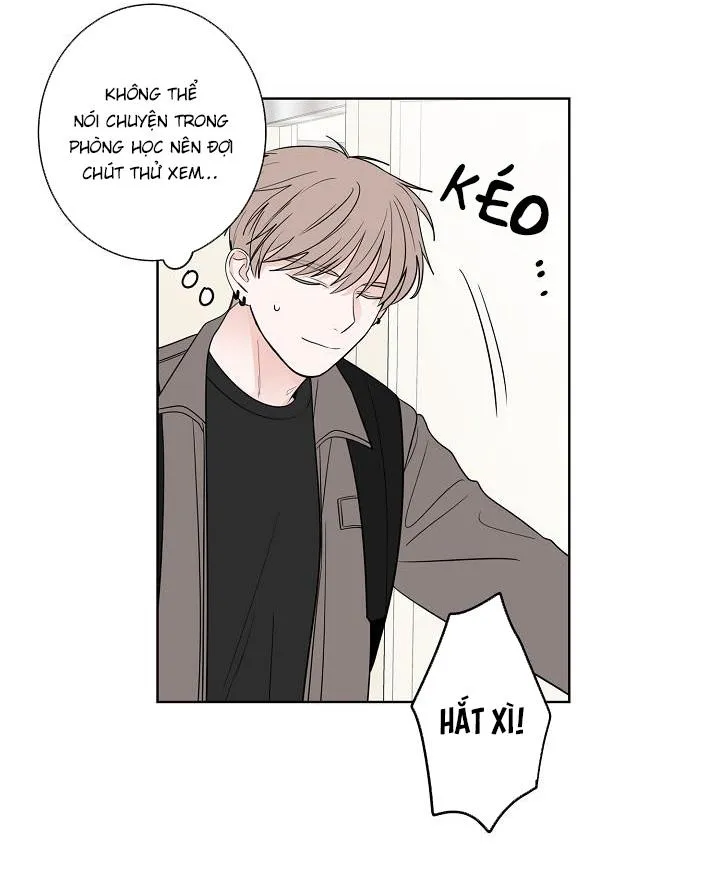 TIỀN BỐI! NÓI CHUYỆN CHÚT ĐI! Chapter 6 Trang 4