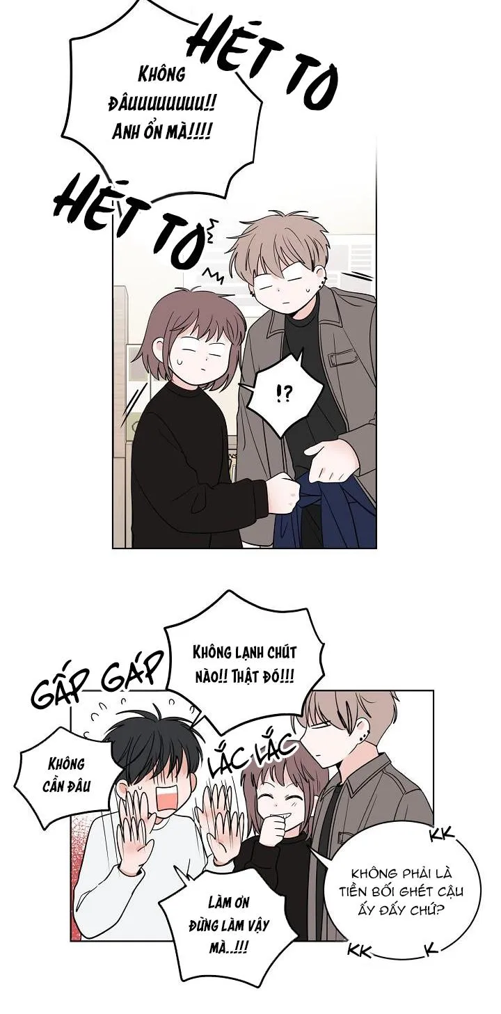 TIỀN BỐI! NÓI CHUYỆN CHÚT ĐI! Chapter 6 Trang 8