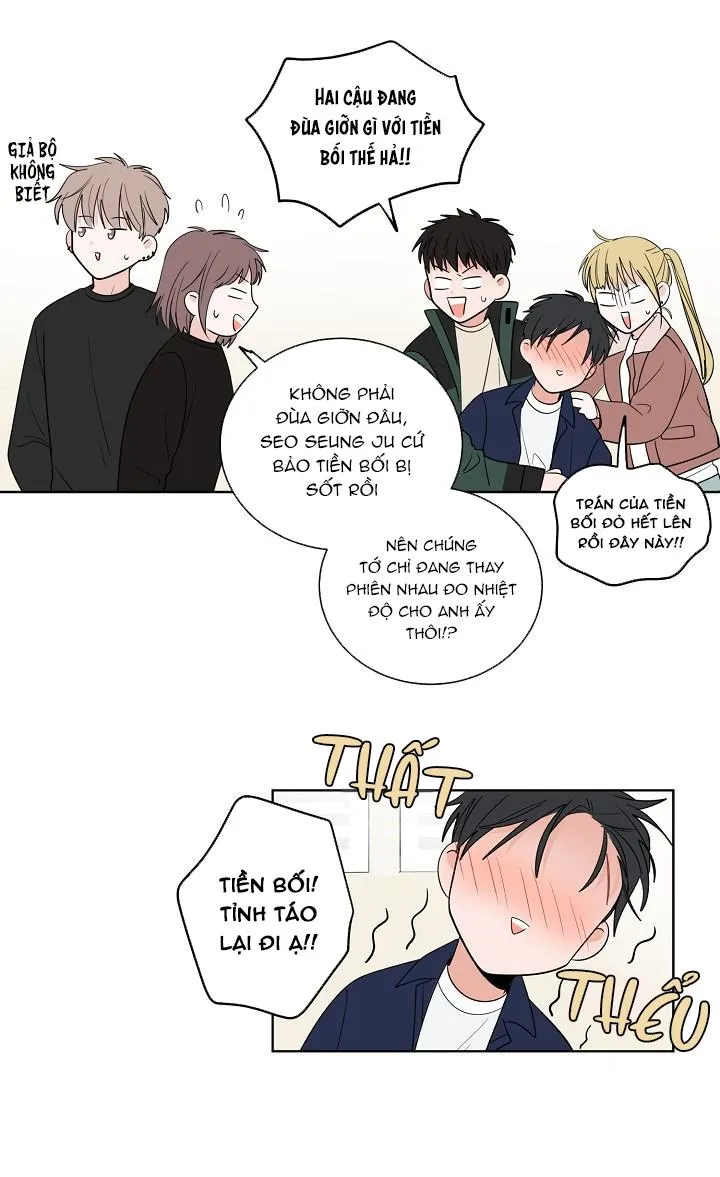 TIỀN BỐI! NÓI CHUYỆN CHÚT ĐI! Chapter 6 Trang 21