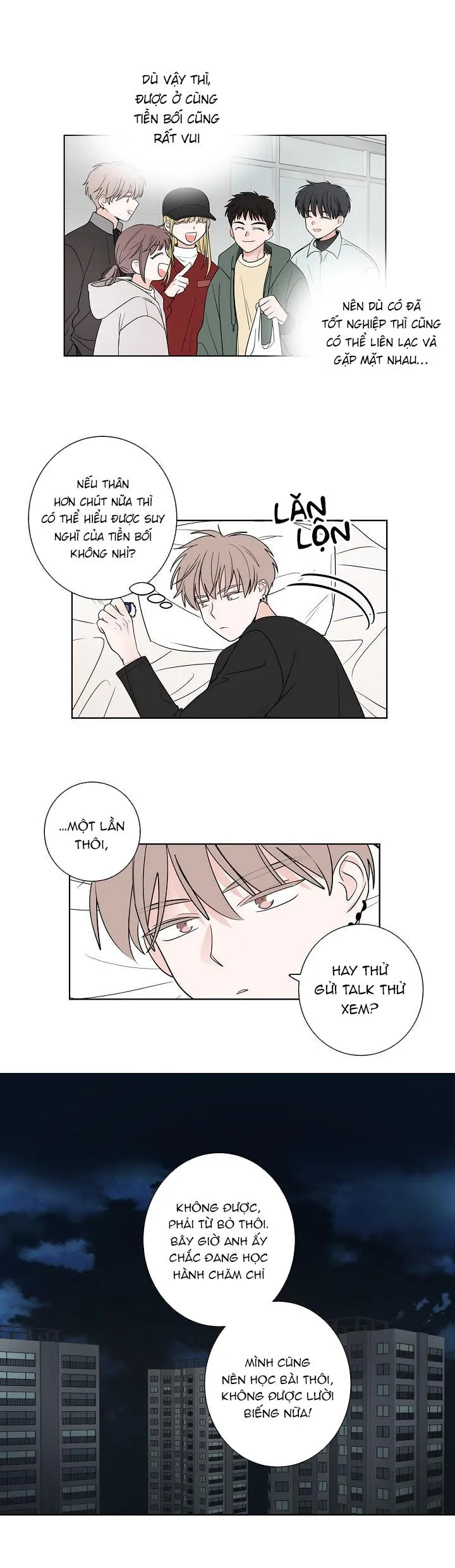 TIỀN BỐI! NÓI CHUYỆN CHÚT ĐI! Chapter 7 Trang 5