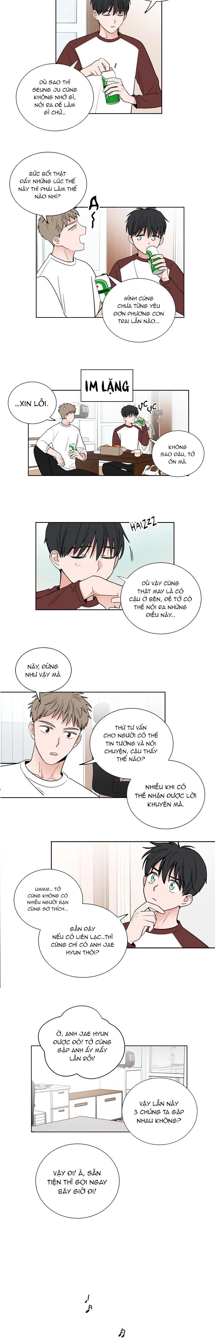 TIỀN BỐI! NÓI CHUYỆN CHÚT ĐI! Chapter 8 Trang 8
