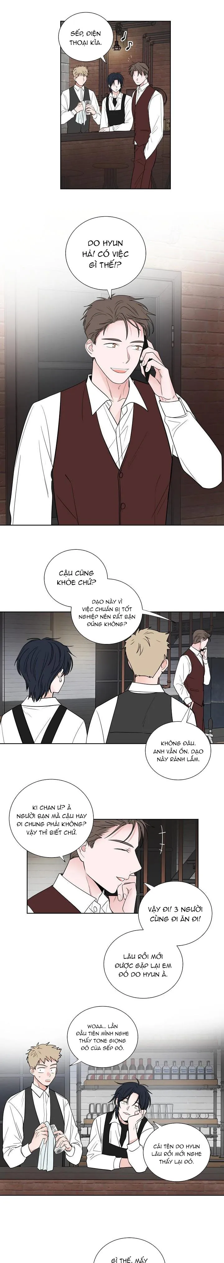 TIỀN BỐI! NÓI CHUYỆN CHÚT ĐI! Chapter 8 Trang 9