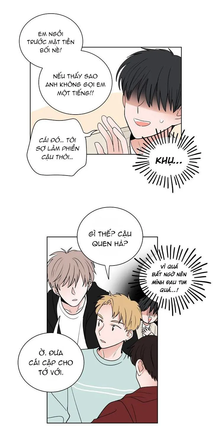 TIỀN BỐI! NÓI CHUYỆN CHÚT ĐI! Chapter 9 Trang 14