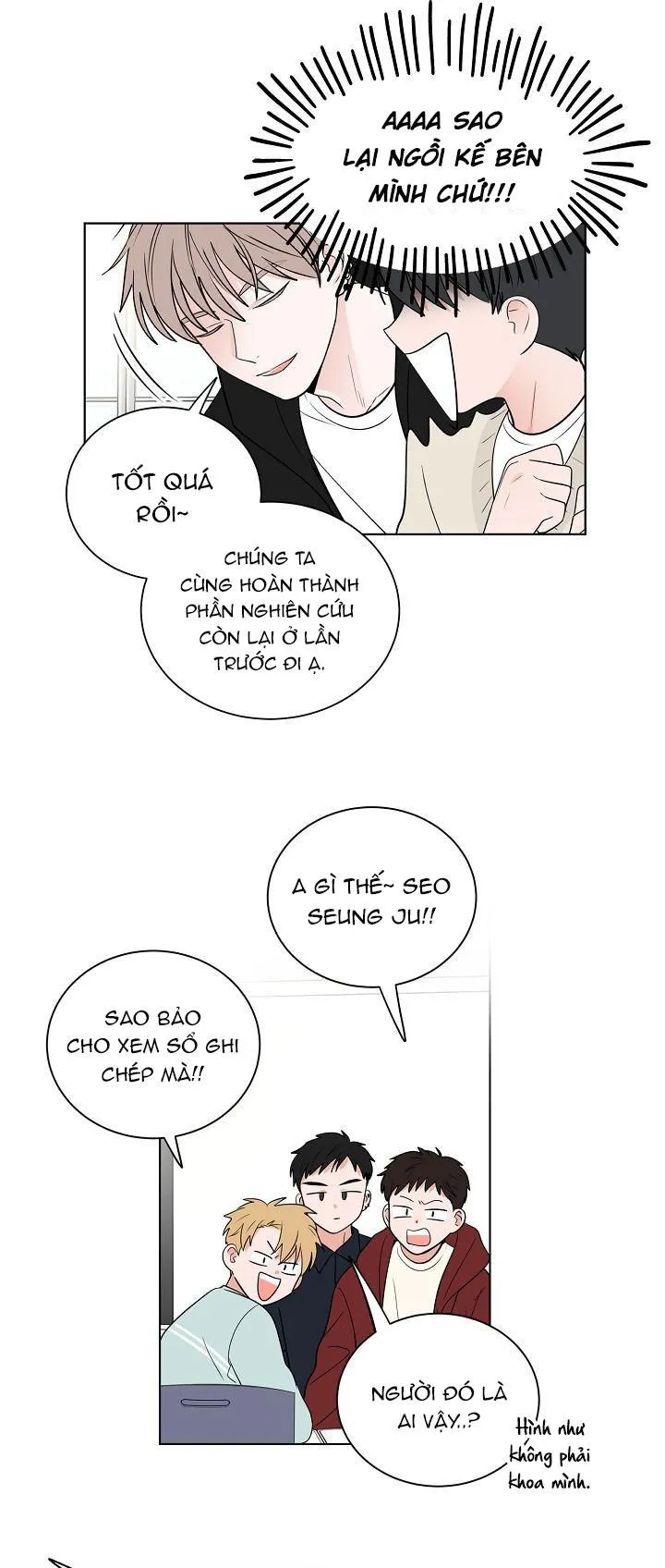 TIỀN BỐI! NÓI CHUYỆN CHÚT ĐI! Chapter 9 Trang 16